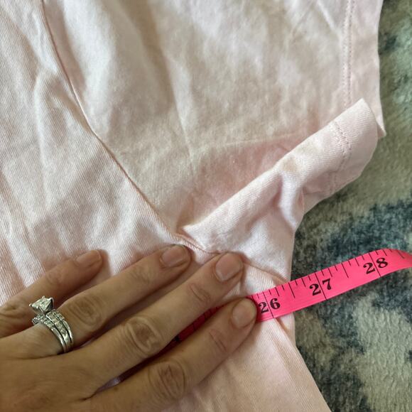 NEW‎ Fanta Oversized Short Sleeve Graphic Print T-Shirt Pink Women's Size XXL - Picture 6 of 7